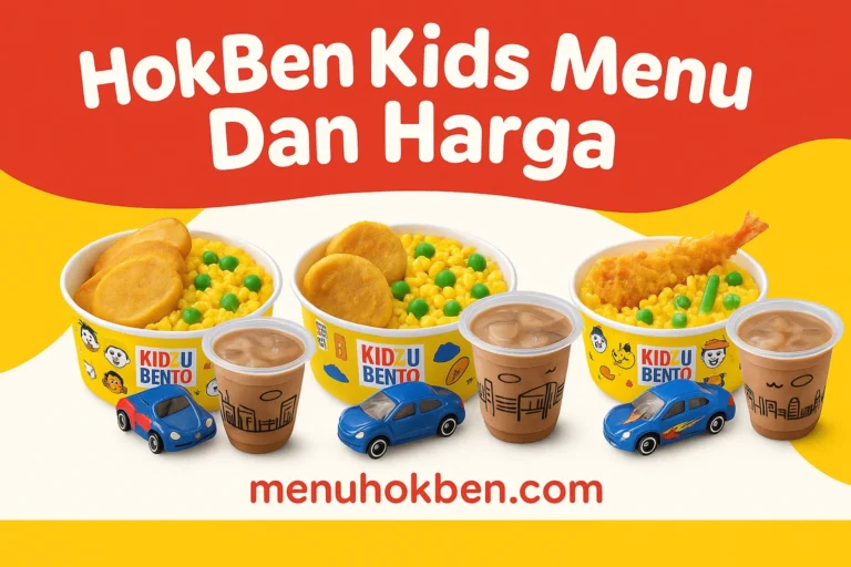 hokben kids menu dan harga 2025